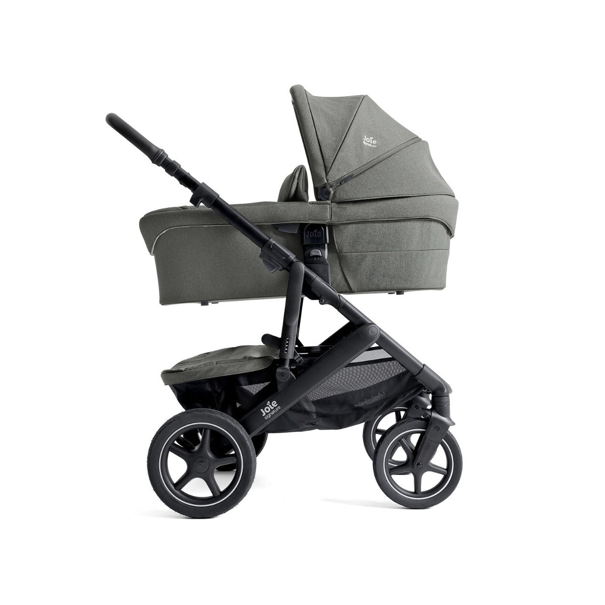 Joie Finiti Signature Pushchair & Ramble XL Carrycot - Evergreen