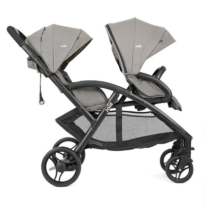 Joie Evalite Duo Twin Pushchair - Pebble
