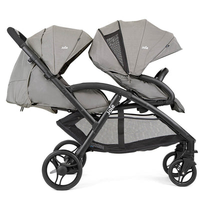 Joie Evalite Duo Twin Pushchair - Pebble