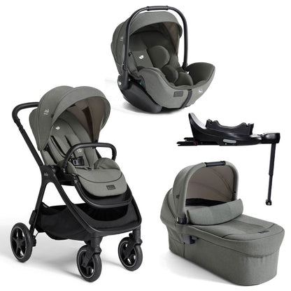 Joie Finiti Signature Flex Travel System with i-Level Recline - Evergreen