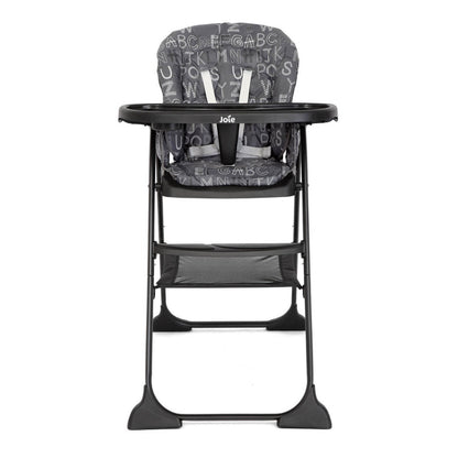 Joie Mimzy Snacker Highchair - ABC Charcoal