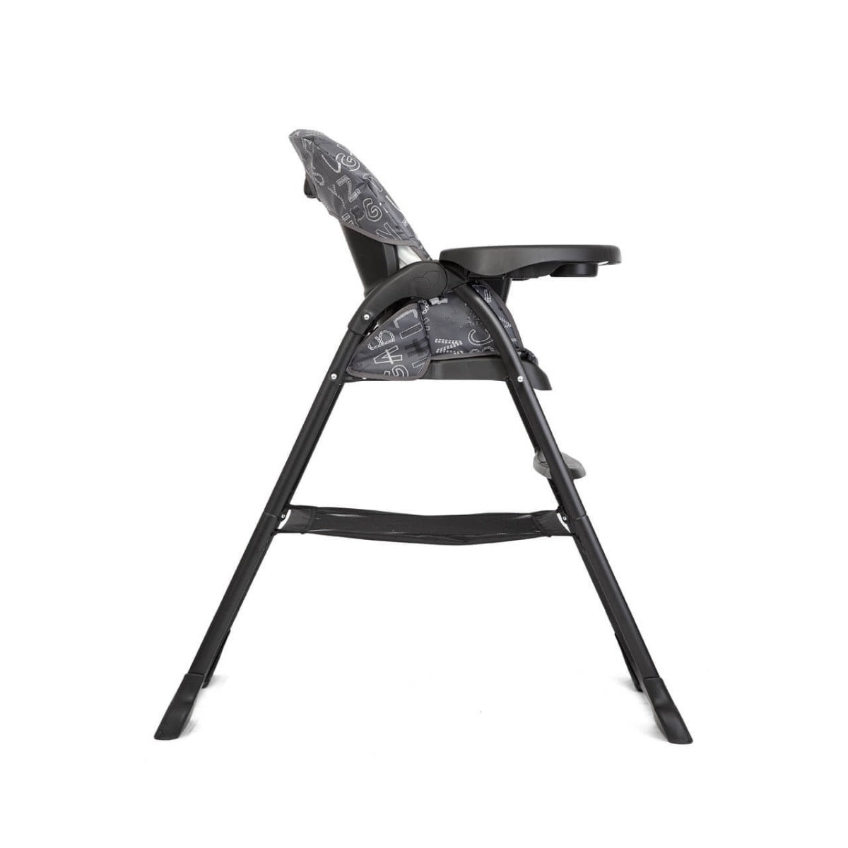 Joie Mimzy Snacker Highchair - ABC Charcoal