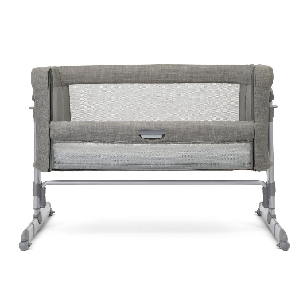 Joie Roomie Glide Bedside Crib - Foggy Grey