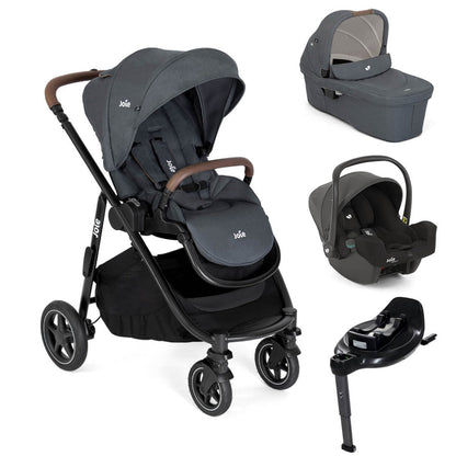 Joie Versatrax On The Go Encore Travel System Bundle - Moonlight