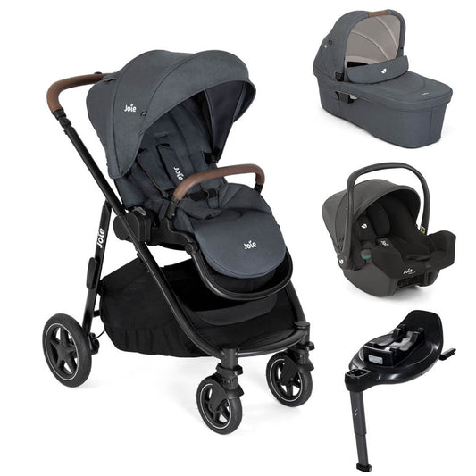 Joie Versatrax On The Go Encore Travel System Bundle - Moonlight