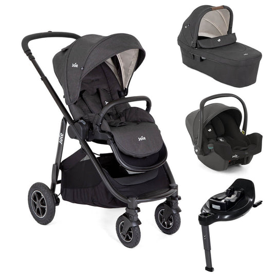 Joie Versatrax On The Go Encore Travel System Bundle - Shale