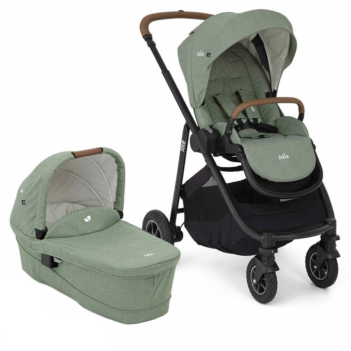 Joie Versatrax + i-Snug 2 Travel System Bundle - Laurel