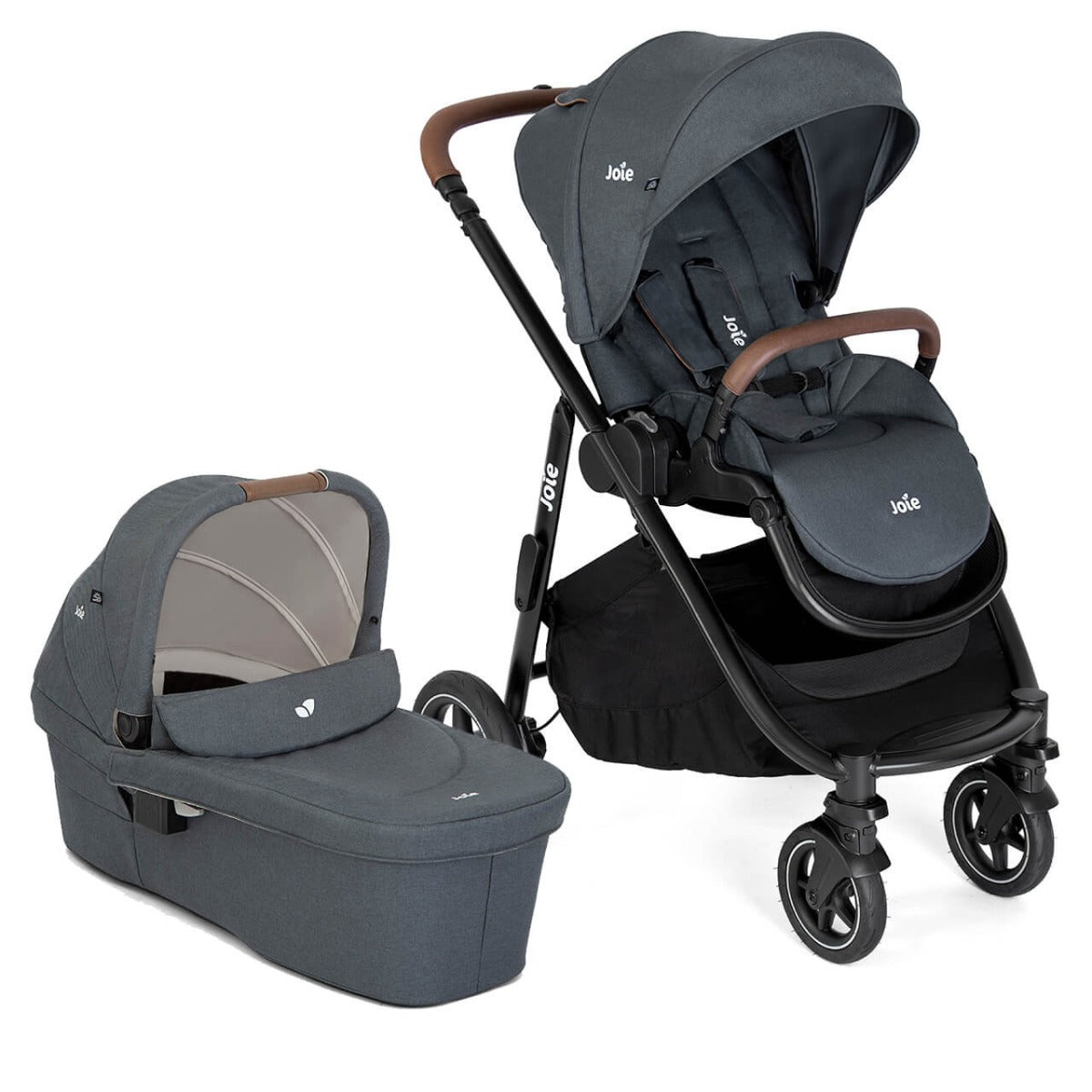 Joie Versatrax with Ramble XL Carrycot - Moonlight