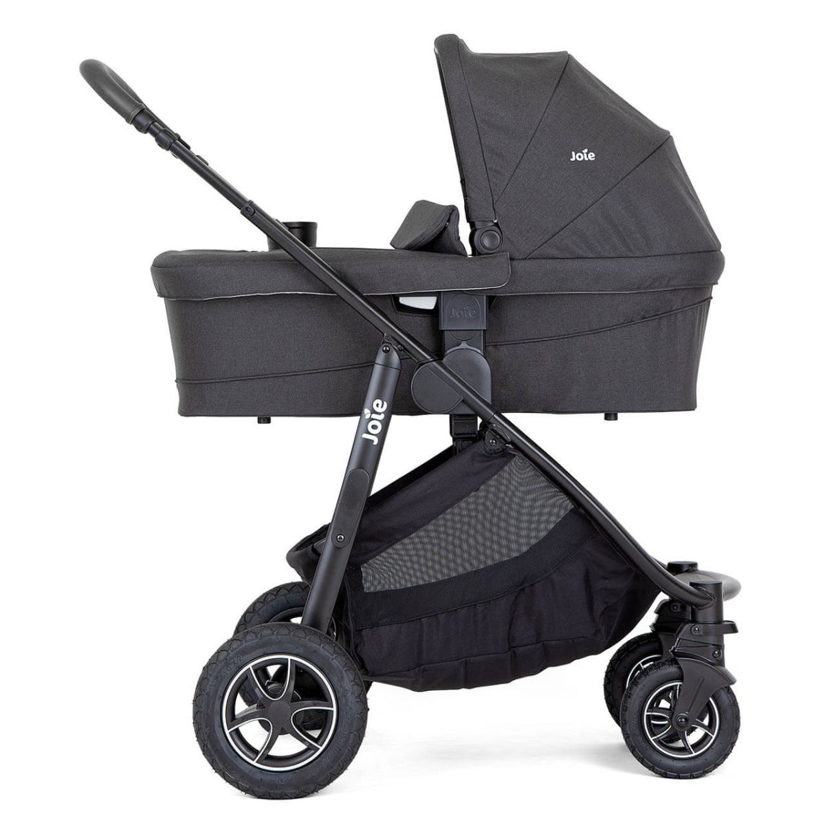 Joie Versatrax with Ramble XL Carrycot - Shale