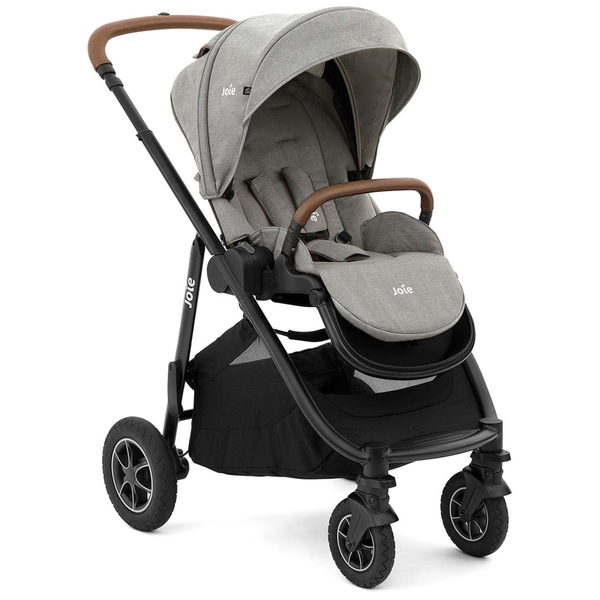 Joie Versatrax On The Go Encore Travel System Bundle - Pebble