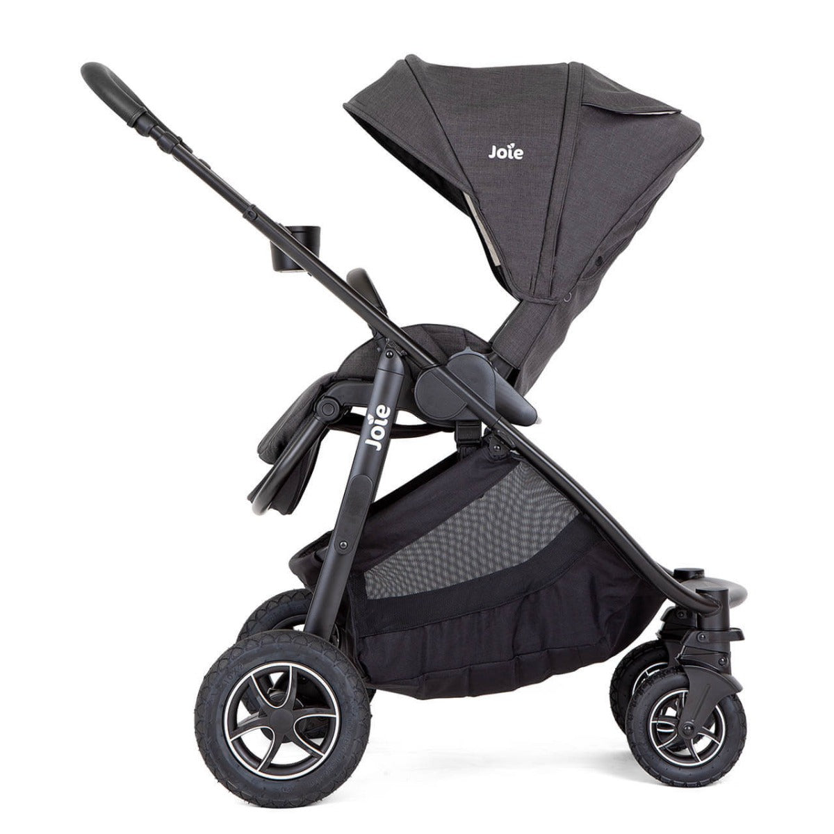 Joie Versatrax On The Go Encore Travel System Bundle - Shale
