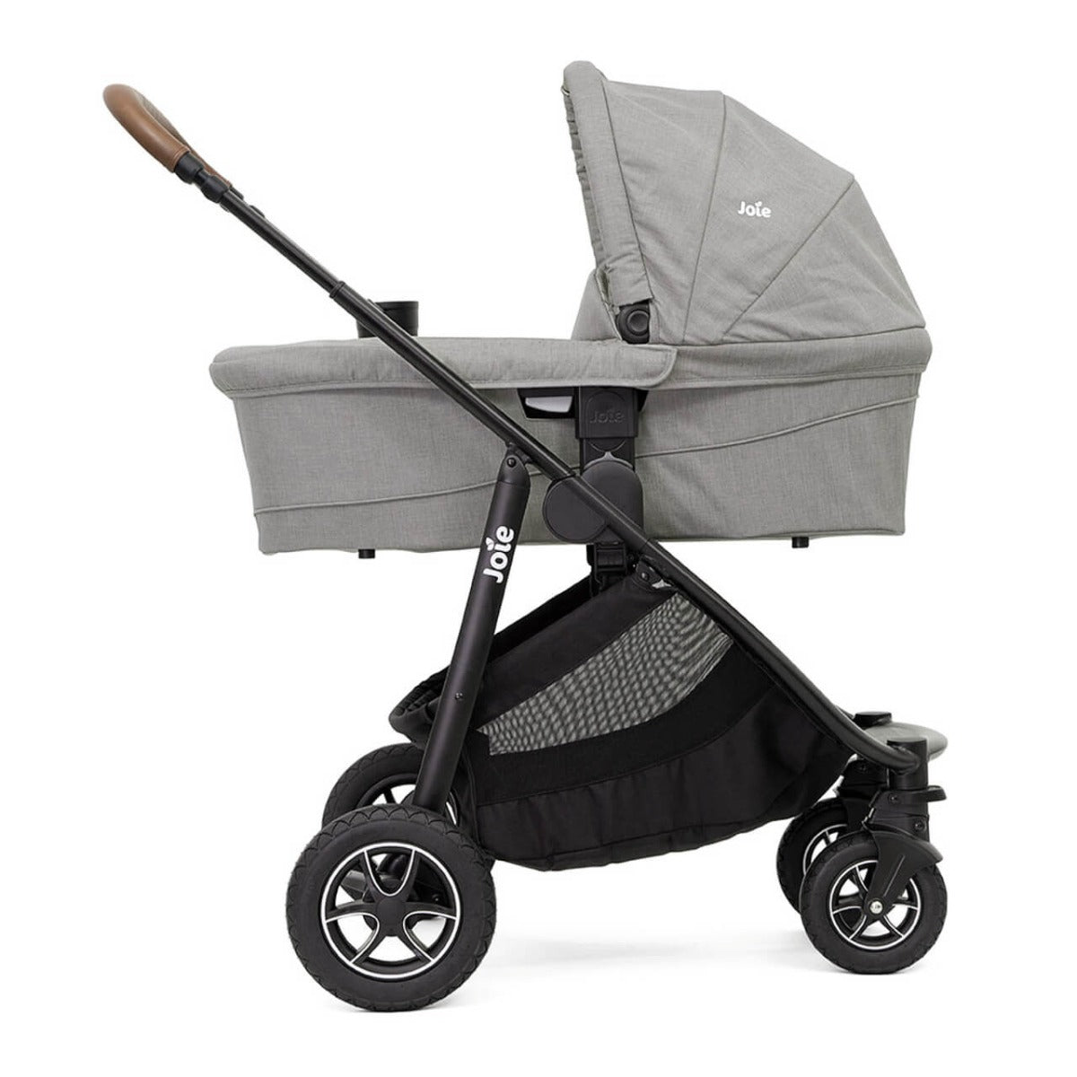 Joie Versatrax with Ramble XL Carrycot - Pebble