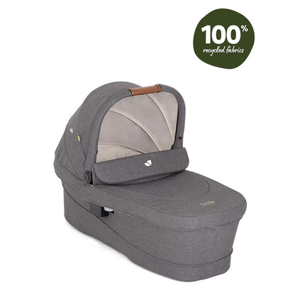 Joie Versatrax Trio On The Go Encore Travel System Bundle - Shell Grey