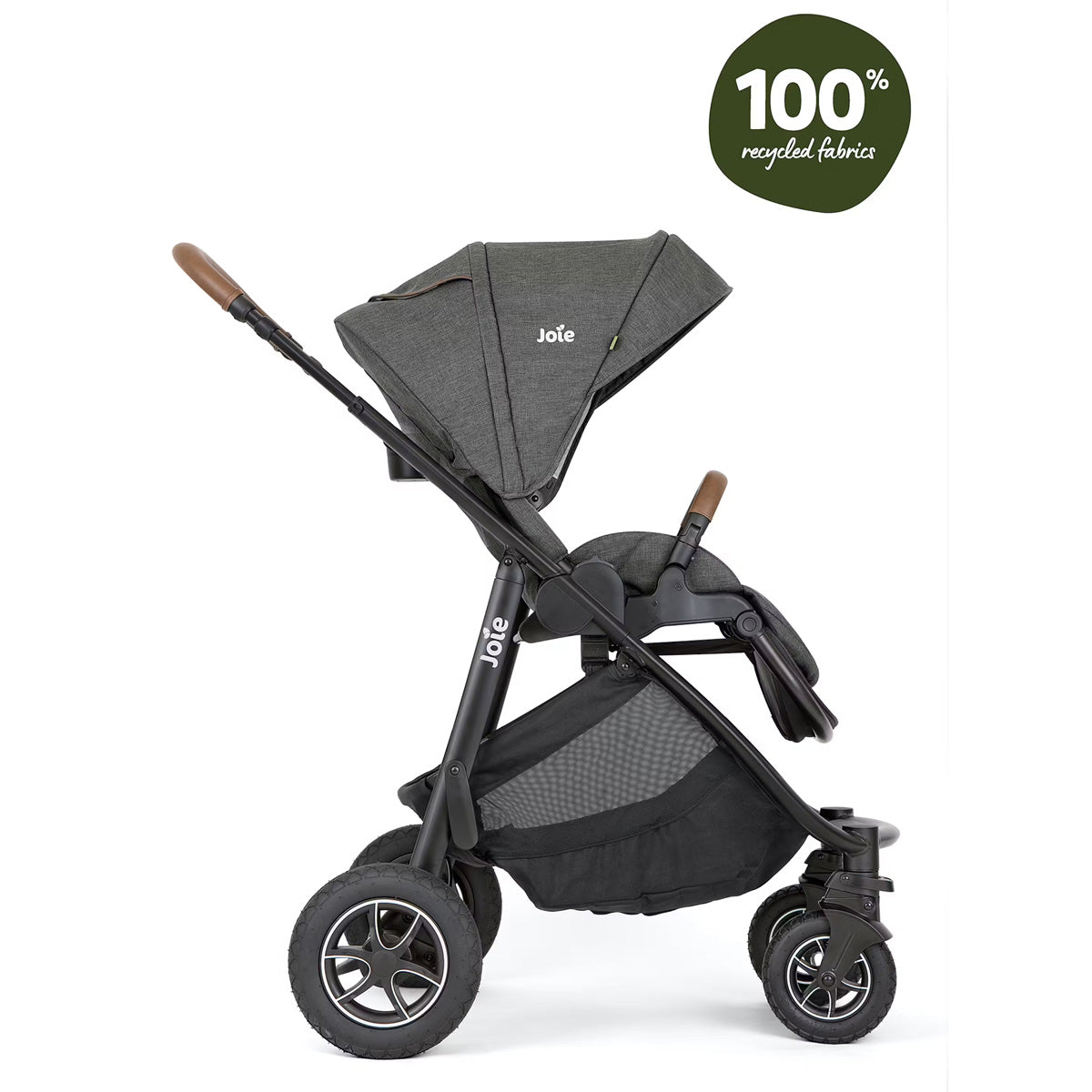 Joie Versatrax Trio Travel System Bundle - Shell Grey